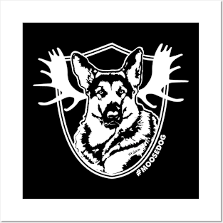 Simply Moosedog (double sided T-shirt) Posters and Art